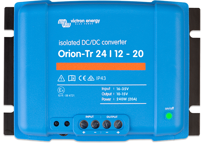 Convertor de tensiune CC-CC cu izolație Orion-Tr